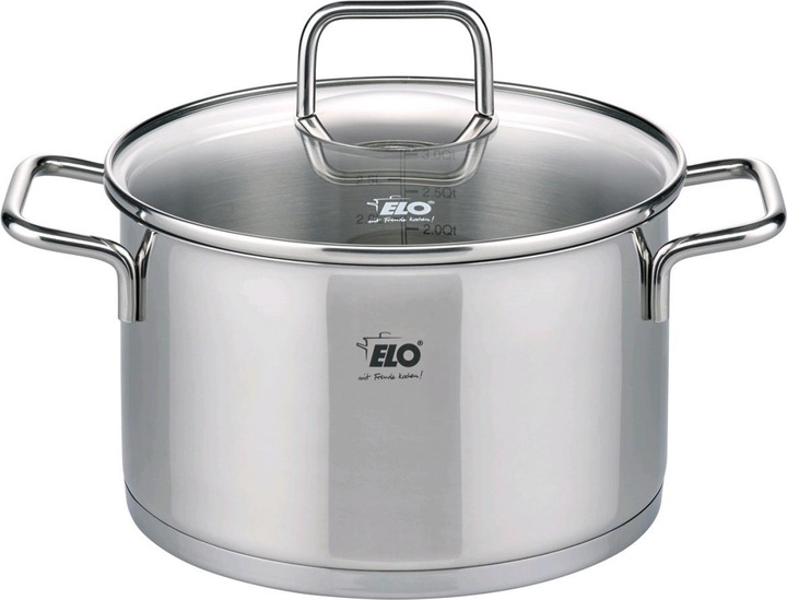 ELO Stahlwaren Pentole (20 cm, Pentola, Alluminio, Acciaio inossidabile)