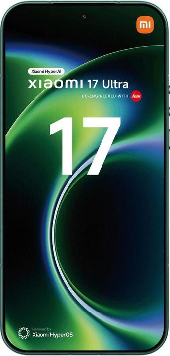 Actual product image Xiaomi 17 Ultra 16+512GB Starlit Green (512 GB, Green, Green, 6.90", 5G)