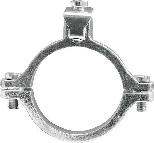 Pollmann Zinc die-cast clamps 1Screw 1 14' 10 pcs.