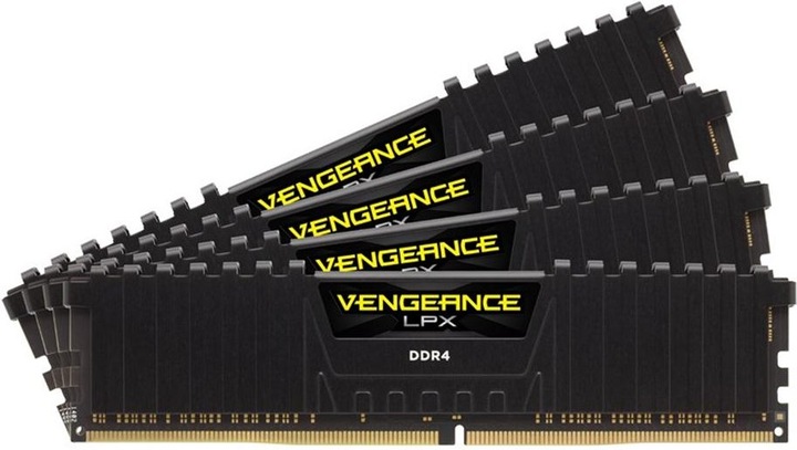 Productafbeelding Corsair Vengeance LPX (4 x 4GB, 2666 MHz, DDR4 RAM, DIMM 288 pin)