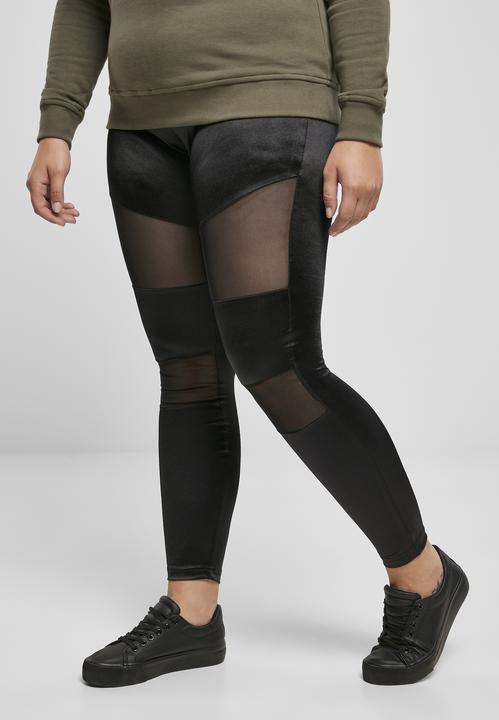 Produktbild Urban Classics Ladies Shiny Tech Mesh Leggings (S)