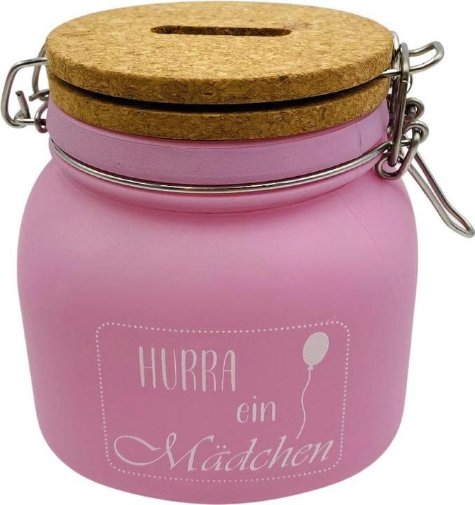 Produktbild Hergo Creation Sparglas Hurra ein Mädchen.8925