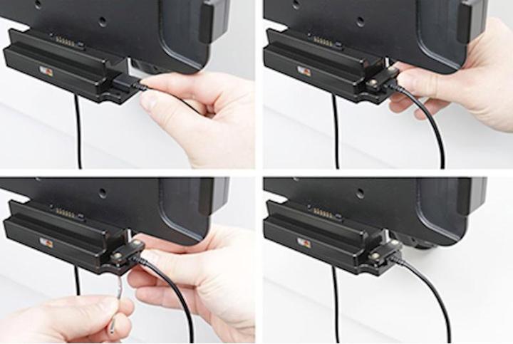 Actual product image Brodit 736326 Device mount Zebra ET4x 10"