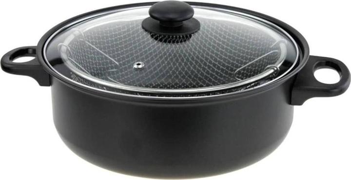 HTI-Living Deep frying pot (26 cm, Frying pan, Steel)