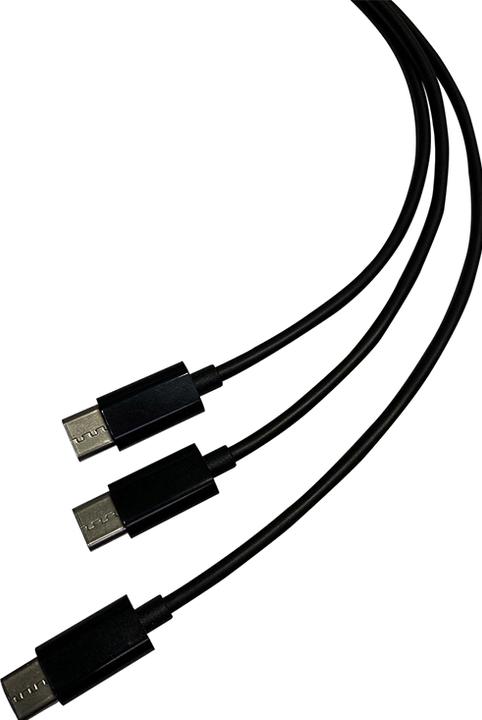 Actual product image Steelplay Dual Play & Charge Cable for Controller 3m Black PS5 (PS5)