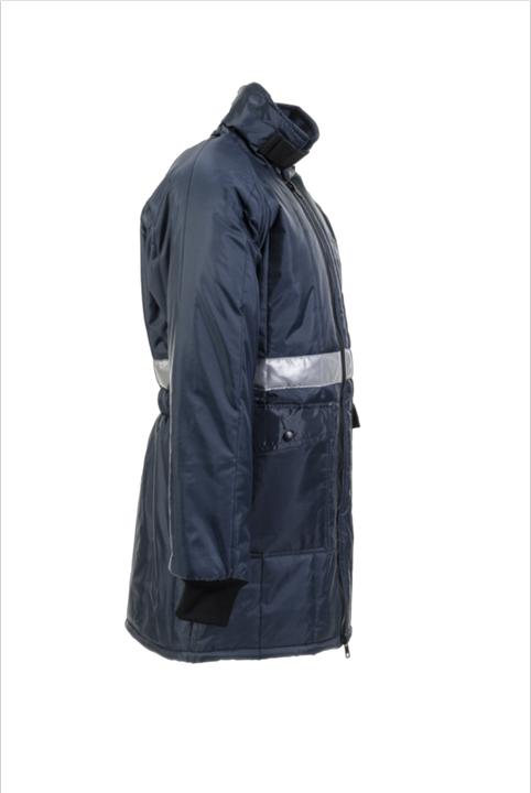 Produktbild Planam Gefrierhaus Parka marine, Innenfutter kornblumenblau XL XXL (XXL)