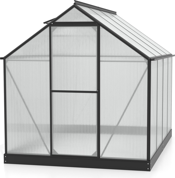 Actual product image Vitavia Triton 5000 greenhouse twinwall sheets 4 mm 198 x 256 cm black