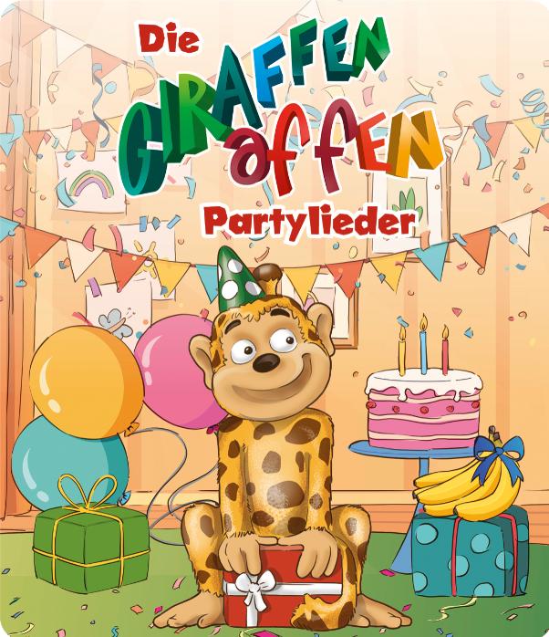 Produktbild Tonies Giraffenaffen: Die Giraffenaffen Partyhits (Kinderlieder) (Deutsch)