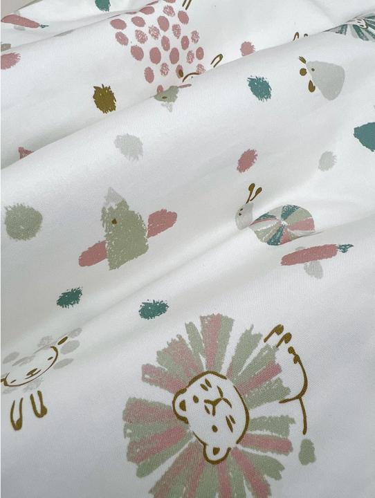 Produktbild Odenwälder Baby-Sommerschlafsack unwattiert Wildlife Green Gr. 90 (90 cm, 0.5 TOG, Sommer)