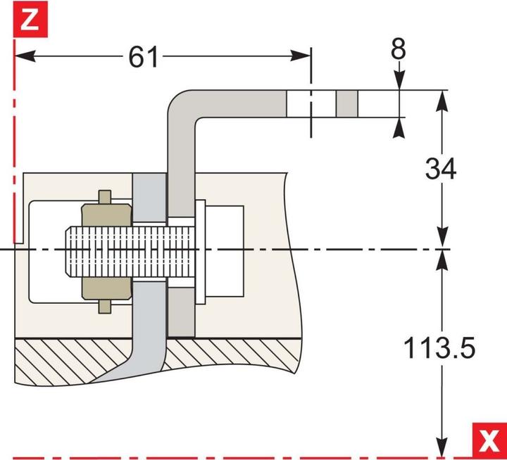Produktbild Schneider Electric Winkelanschluss LV432484