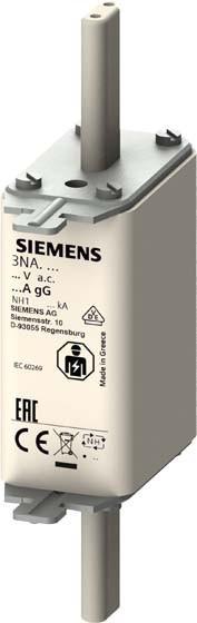 Immagine prodotto Siemens Fusibile di collegamento NH, NH1, In: 20 A, gG, Un AC: 500 V, Un DC: 440 V (20 A)
