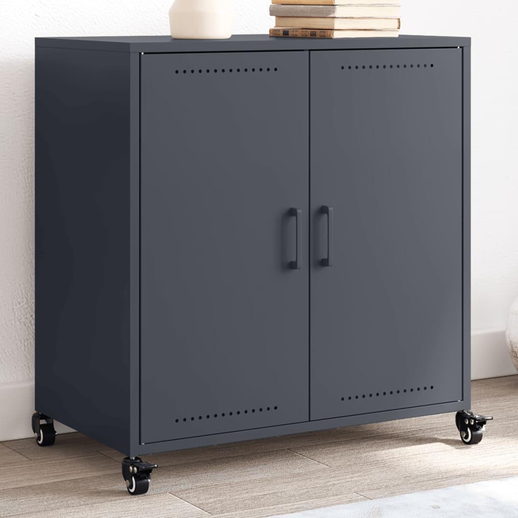 VidaXL, Kommode + Sideboard, Sideboard 68,5 x 39 x 72 cm Kaltgewalzter