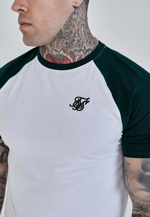 Actual product image Siksilk T-Shirt Raglan T-Shirt (XL)