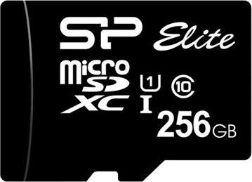 Actual product image Silicon Power elite (256 GB, microSDXC, U1, UHS-I)