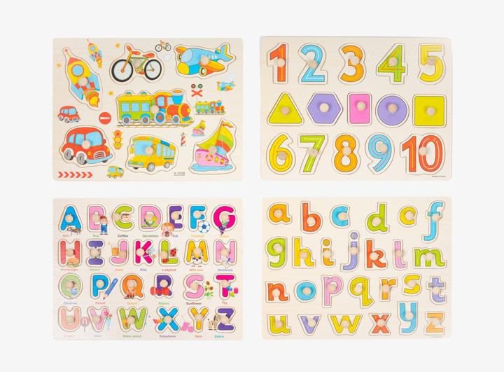 Image du produit The twiddlers Puzzle à encastrement Set de 4 animaux sauvages Apprendre (4 pièces)