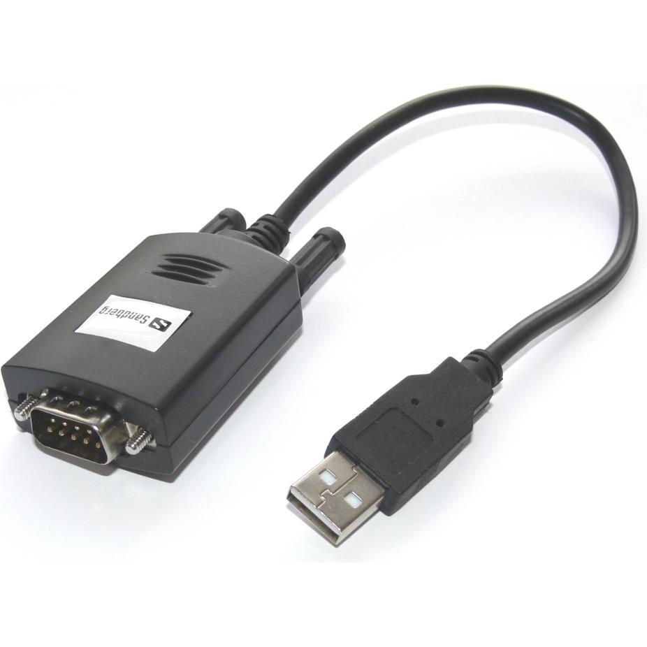 Thumbnail - Sandberg USB zu (USB), Netzwerkadapter, Schwarz