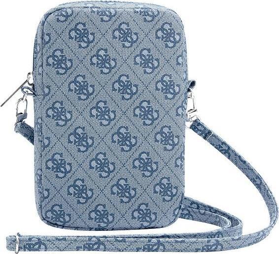 Actual product image Guess Torebka GUWBZP4GFTSB niebieski/blue Zip 4G Triangle