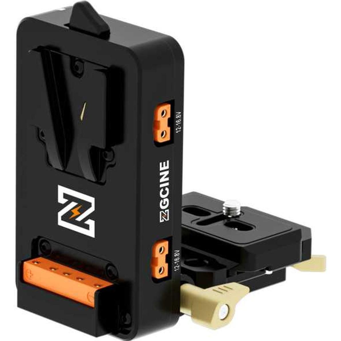 ZGCine V-Mount Plate Quick Release (VM-VP4) (27VMVP40000000) (Piastra a sgancio rapido per treppiede), Accessori per treppiedi, Argento