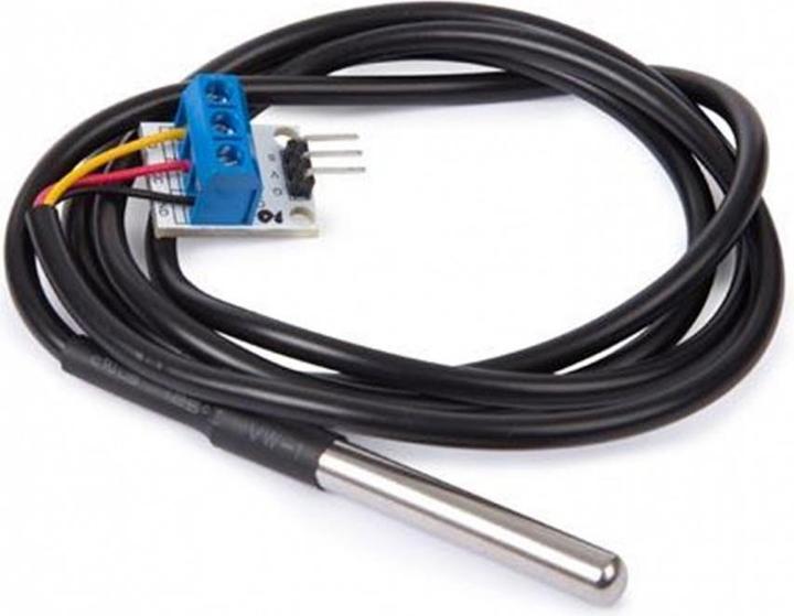 Image du produit Whadda Capteur de température DS18B20 et adaptateur compatible avec Arduino