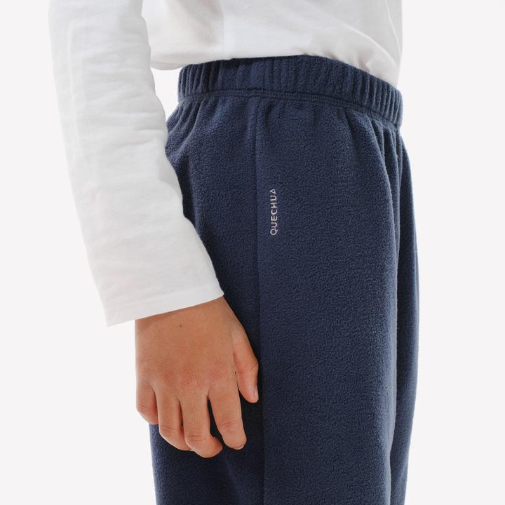 Immagine prodotto Quechua Pantaloni in pile da trekking per bambini - MH100 Tween blu (10, 11, 12)
