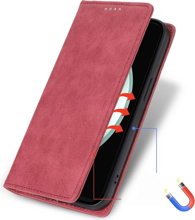 Produktbild Cover-Discount Galaxy S25 FE - Flip Case mit RFID Blocker (Samsung Galaxy S25 FE)