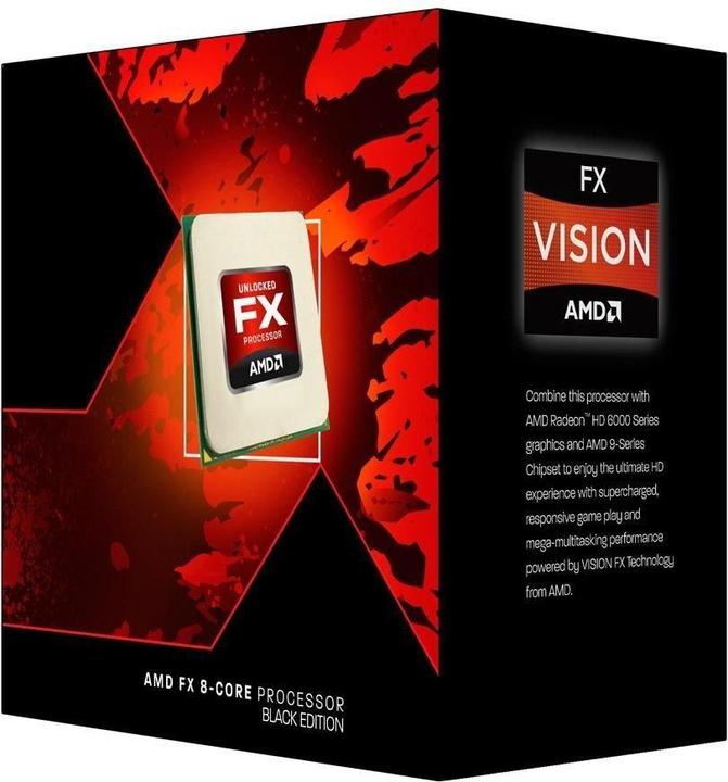 Produktbild AMD FX-9590, Vishera (AM3+, 4.70 GHz, 8 -Core)