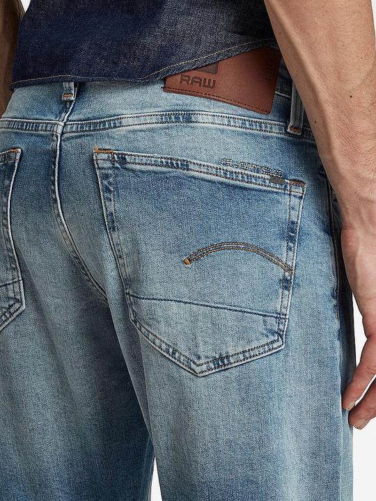 Produktbild G-Star 3301 Straight Tapered Jeans Elto Stretch indigo aged (W34/L34, W30/L32, W30/L34, W31/L32, W32/L34, W36/L32, W36/L34, W33/L32, W29/L32, W34/L32)