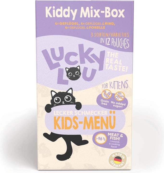 Actual product image Lucky Lou Kiddy Mix Box (Junior, 12 pcs., 1697 g)