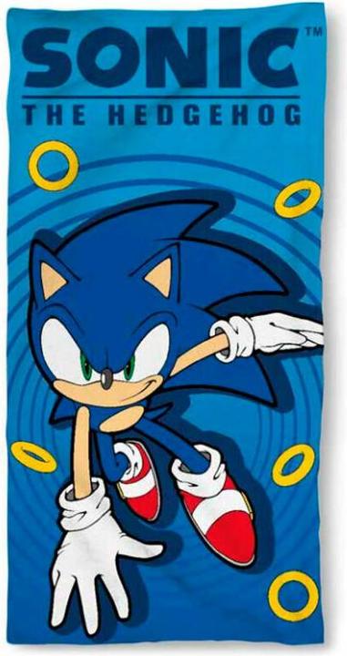 GED Sonic The Hedgehog Telo Mare Microfibra Sonic (A) 140x70cm (70 x 140 cm)