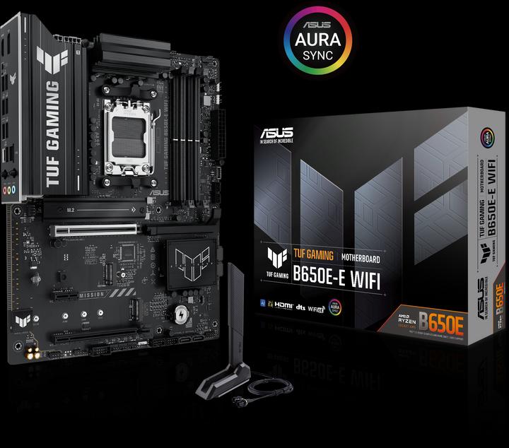 Image du produit ASUS MB TUF GAMING B650E-E WIFI (AM5, AMD B650E, ATX)