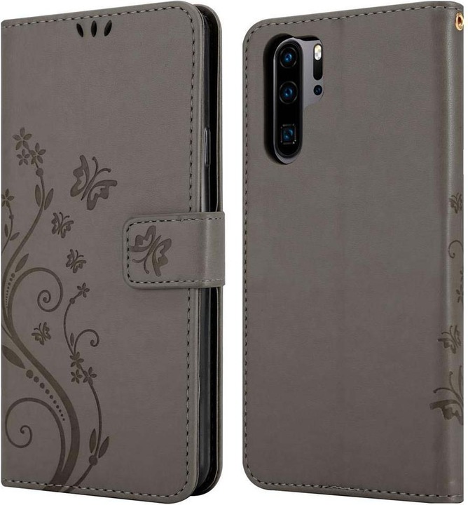 Produktbild Cadorabo Flower Book Cover (Huawei P30 Pro)