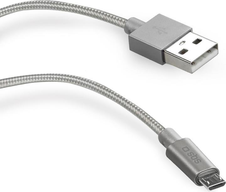 Produktbild SBS Lade- und Datenkabel USB - Micro-USB (1 m, USB 2.0)