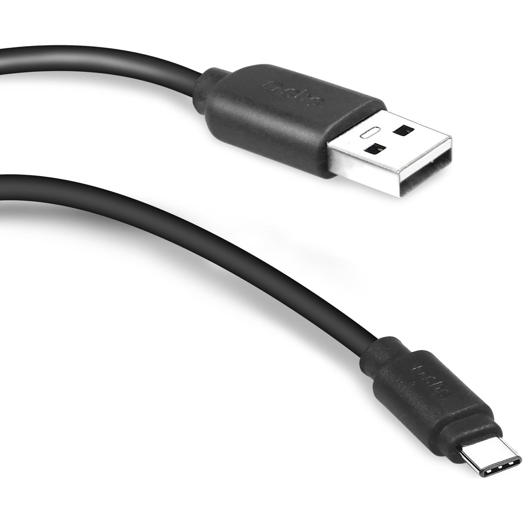 SBS Datenkabel USB 3.0 - Typ C (1 m, USB 3.0), USB Kabel