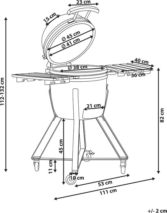 Produktbild Beliani Kamado