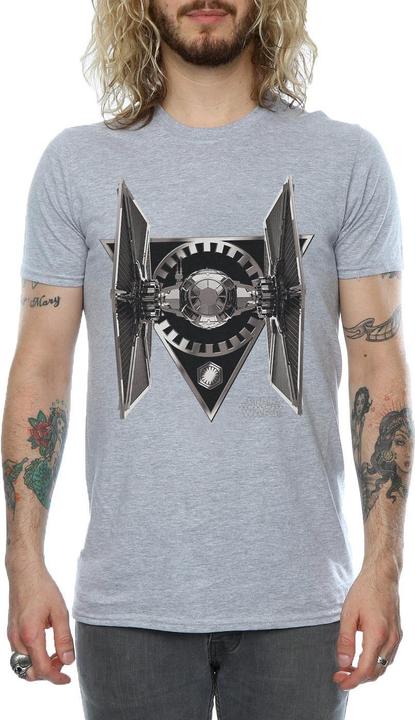 Immagine prodotto Star Wars The Last Jedi TIE Fighter Maglietta Uomo (L)
