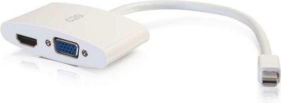 Immagine prodotto C2G 20 cm da Mini DisplayPort a HDMI o VGA (Mini DP, 20.30 cm)