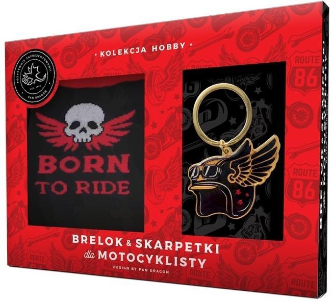 Actual product image Nuance Keychain A set of keychain + socks for a motorcyclist (41 - 46)