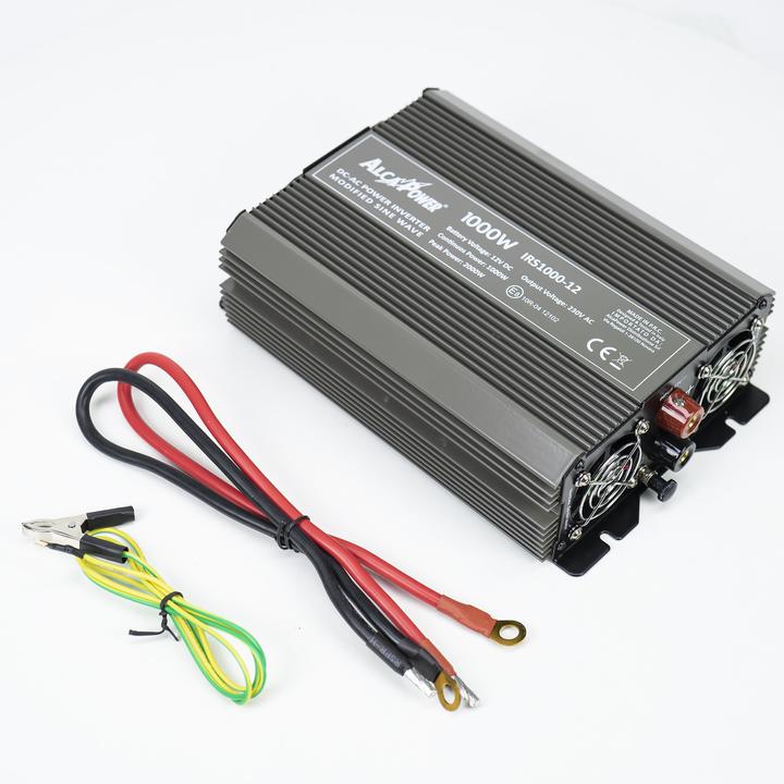 Produktbild President Spannungswechselrichter AlcaPower von 1500W 24V-230V, modifizierte Sinuswelle, USB-Anschlu