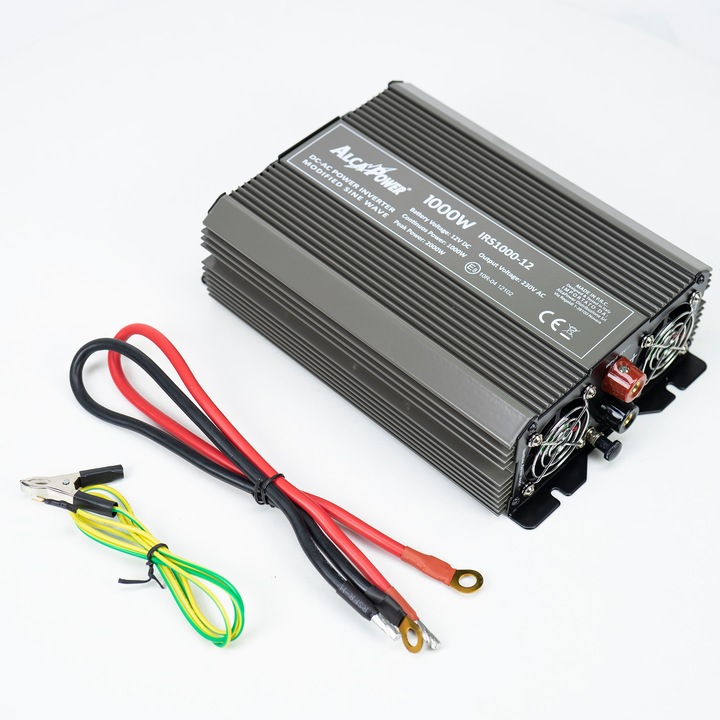Actual product image President AlcaPower voltage inverter from 1500W 24V-230V, modified sine wave, USB connection