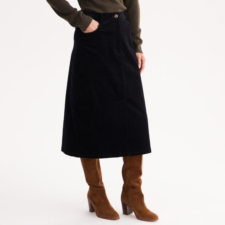 Immagine prodotto Anne Weyburn Gonna svasata in velluto (50)