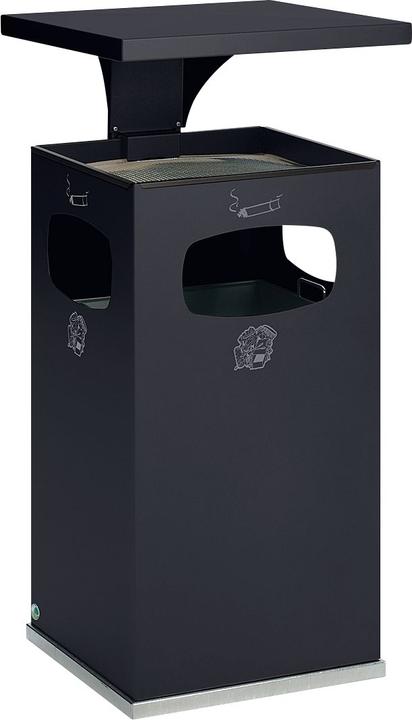 VAR Kombi-Ascher m. Dach Vol. 72 l