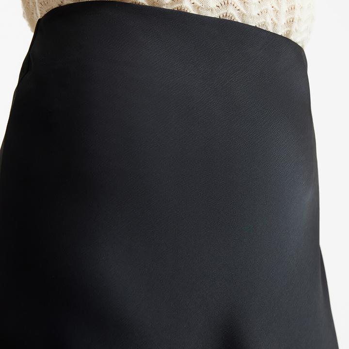 Image du produit La Redoute Collections Maxi-jupe évasée en satin mat (42)