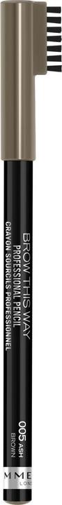 Produktbild Rimmel London Rimmel - Brow This Way Brow Eyebrow Pencil with Brush 005h Brown 0.25g (Ash Brown)