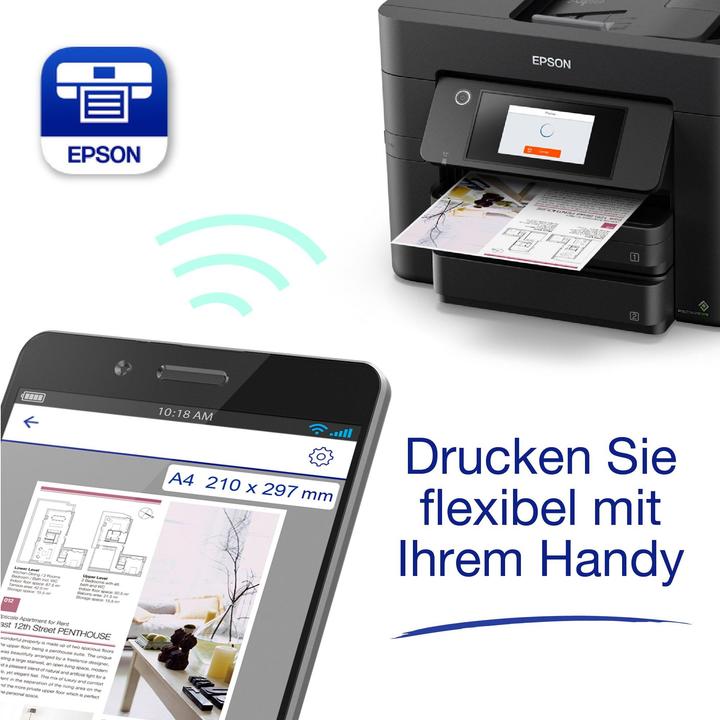 Image du produit Epson WorkForce WF-4830DTWF (Encre, Couleur)