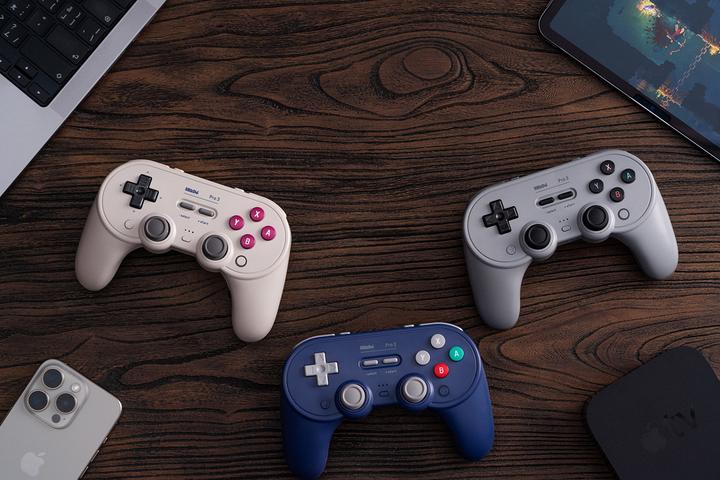 Image du produit 8bitdo Pro 3 Bluetooth Gamepad GREY (Android, Switch, Windows)