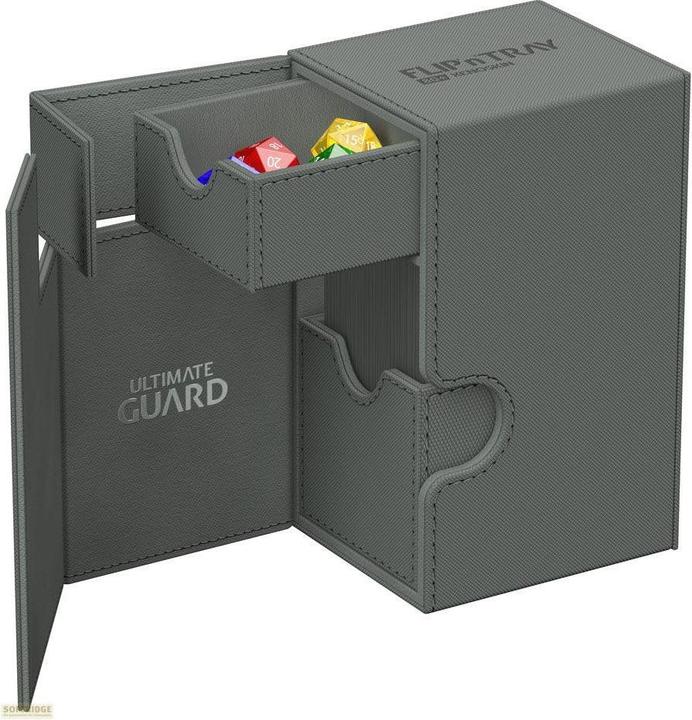Image du produit Ultimate Guard Flip'n'Tray 80+ XenoSkin Monocolor Gris