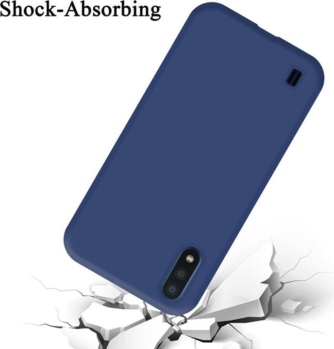 Actual product image Cadorabo TPU Liquid Silicone Case Cover (Samsung Galaxy A01)