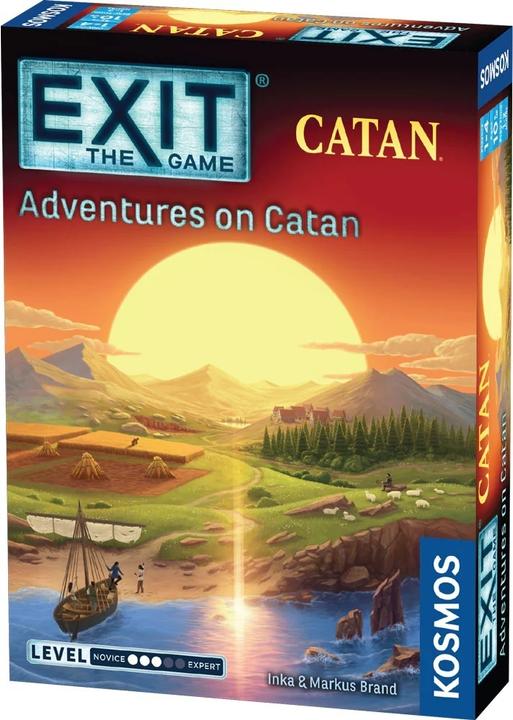 Lautapelit EXIT Catan Escape Room Game