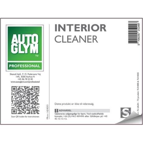 Coverline, Accessori per pulizia auto, Etichetta detergente per interni Autoglym