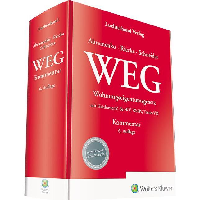 WEG – Wohnungseigentumsgesetz – Kommentar, Fachbücher von Andrik/Schneider, Abramenko, Wolfgang